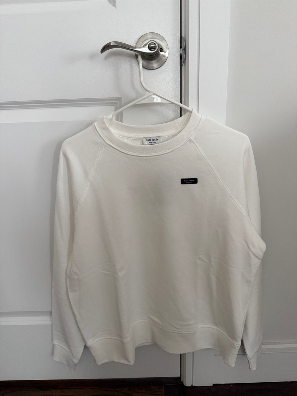 kate spade White Sweatshirt w/ Logo - NWT